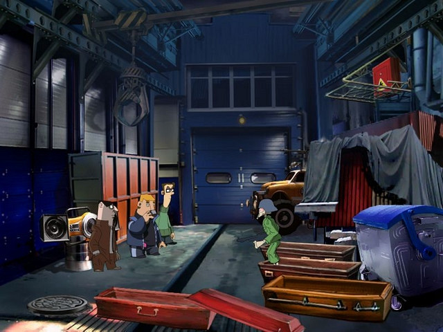 Скриншот из игры Бумеранг