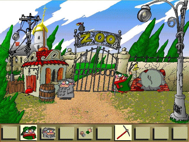 Скриншот из игры Братья Пилоты: По следам полосатого слона