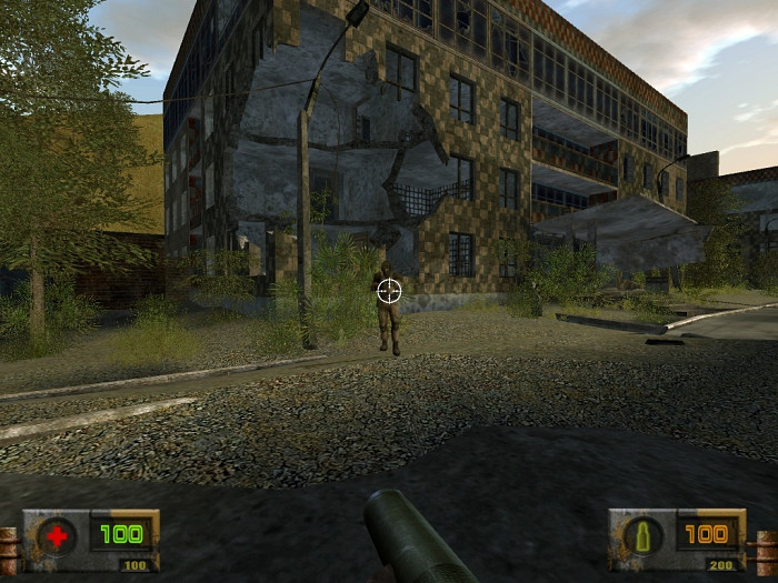 Скриншот из игры Боец СОБР