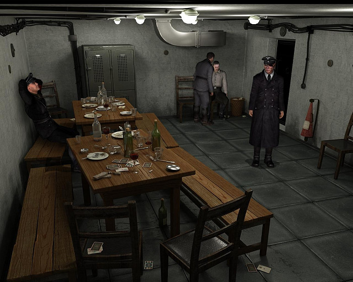 Скриншот из игры Архивы НКВД: Охота на Фюрера. Операция «Бункер»