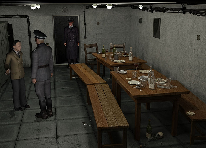 Скриншот из игры Архивы НКВД: Охота на Фюрера. Операция «Бункер»