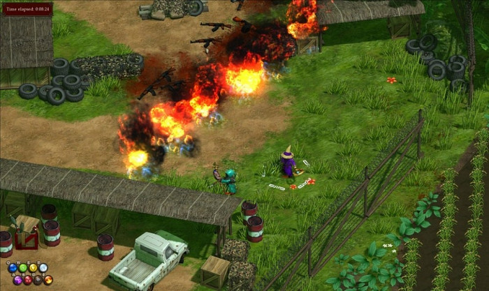 Скриншот из игры Magicka: Vietnam