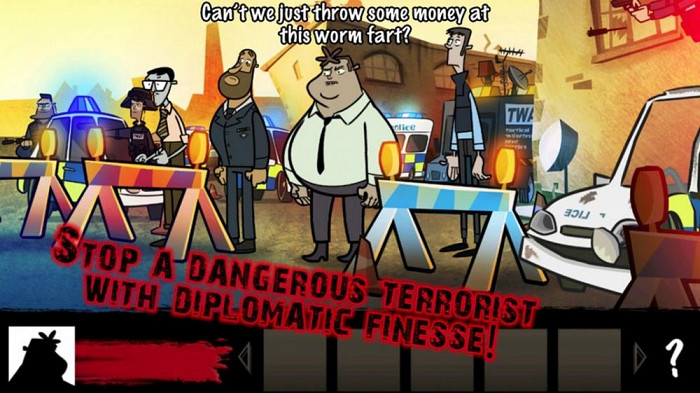 Скриншот из игры Hector: Badge of Carnage! Episode 1 We Negotiate with Terrorists