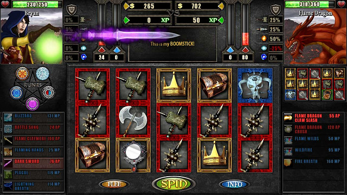 Скриншот из игры Battle Slots