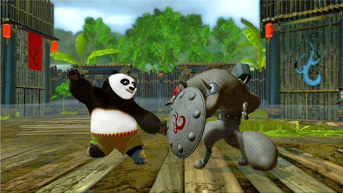 Скриншот из игры Kung Fu Panda 2