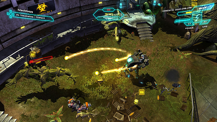Скриншот из игры Wanted Corp
