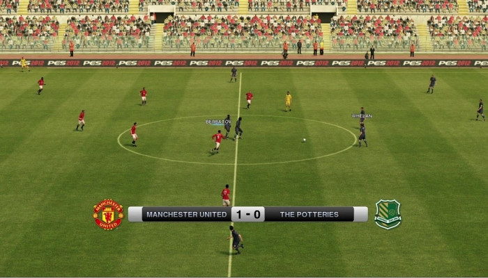 Скриншот из игры Pro Evolution Soccer 2012