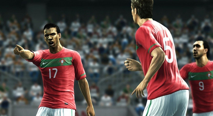 Скриншот из игры Pro Evolution Soccer 2012