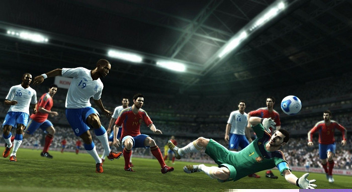 Скриншот из игры Pro Evolution Soccer 2012