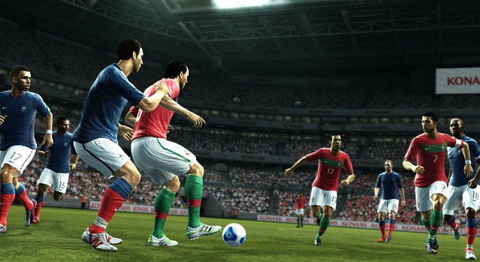 Скриншот из игры Pro Evolution Soccer 2012