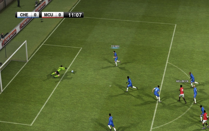 Скриншот из игры Pro Evolution Soccer 2012