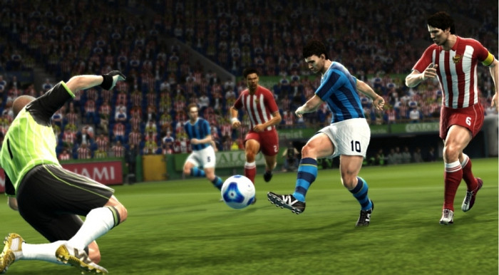 Скриншот из игры Pro Evolution Soccer 2012