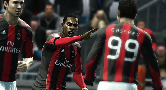 Скриншот из игры Pro Evolution Soccer 2012