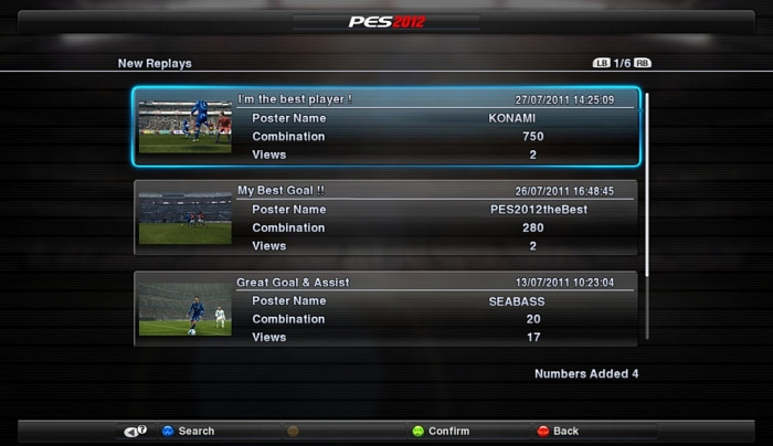 Скриншот из игры Pro Evolution Soccer 2012