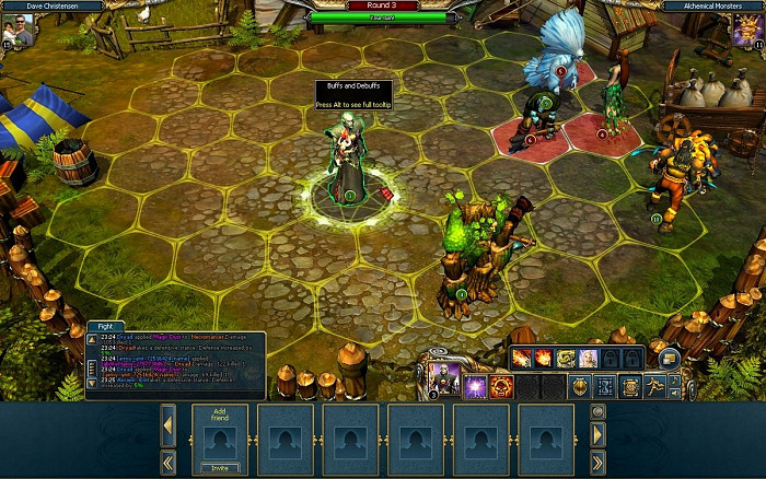 Скриншот из игры King's Bounty: Legions