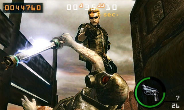 Скриншот из игры Resident Evil: The Mercenaries 3D