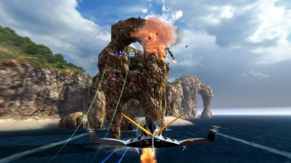 Скриншот из игры SkyDrift