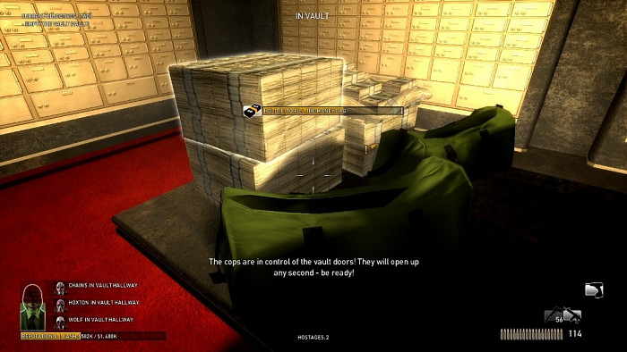 Скриншот из игры Payday: The Heist