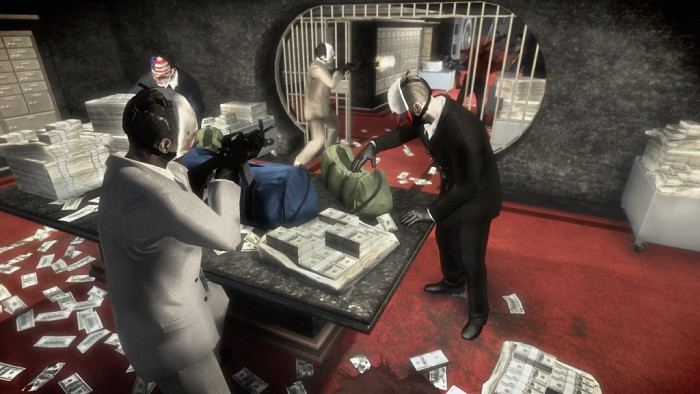 Скриншот из игры Payday: The Heist