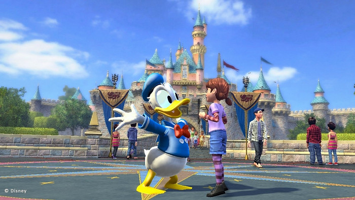 Скриншот из игры Kinect Disneyland Adventures