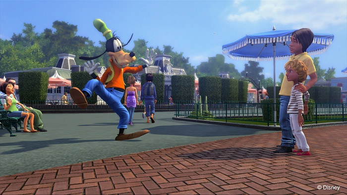 Скриншот из игры Kinect Disneyland Adventures