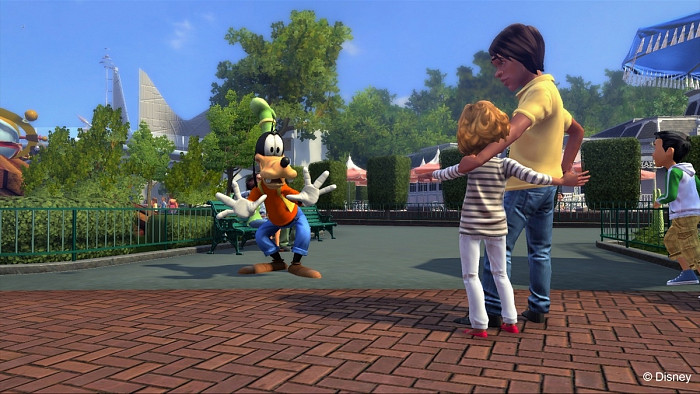 Скриншот из игры Kinect Disneyland Adventures