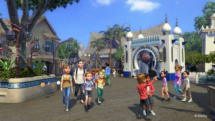 Скриншот из игры Kinect Disneyland Adventures