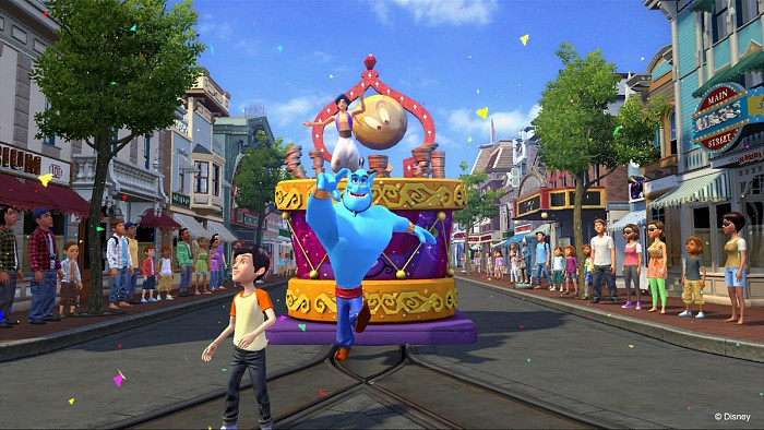 Скриншот из игры Kinect Disneyland Adventures