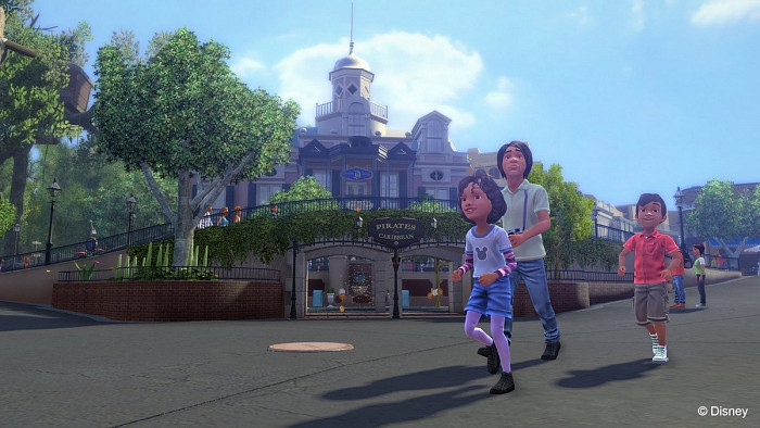 Скриншот из игры Kinect Disneyland Adventures