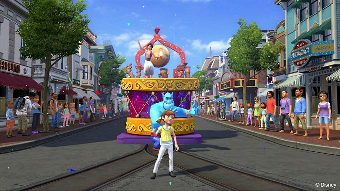 Скриншот из игры Kinect Disneyland Adventures