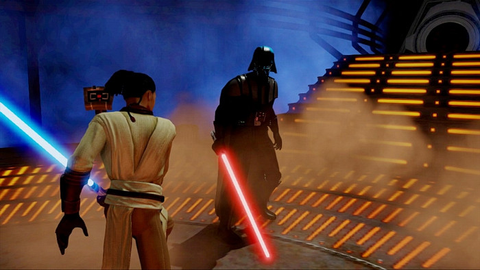 Скриншот из игры Kinect Star Wars