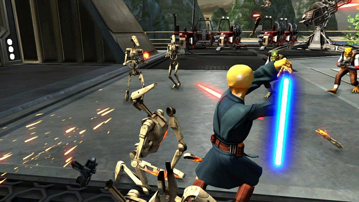 Скриншот из игры Kinect Star Wars