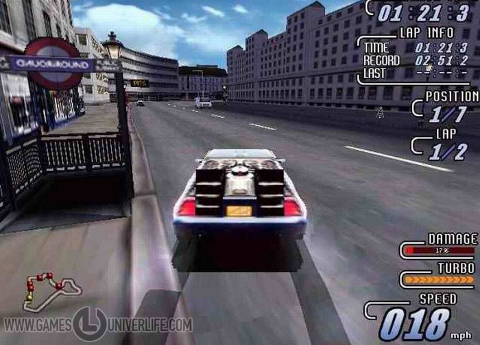 Скриншот из игры M25 Racer