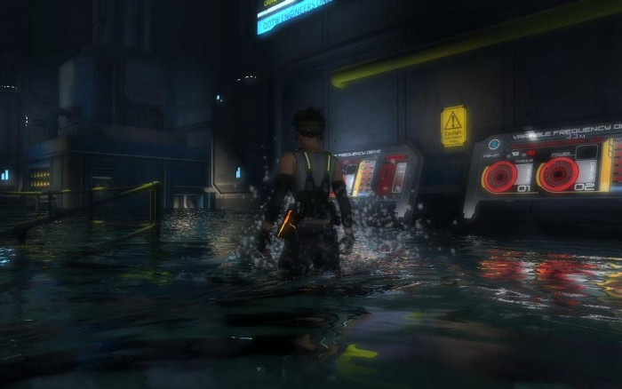 Скриншот из игры Hydrophobia Prophecy