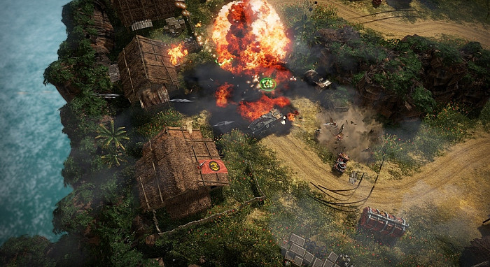 Скриншот из игры Renegade Ops
