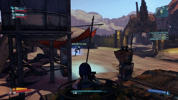 Скриншот из игры Borderlands 2