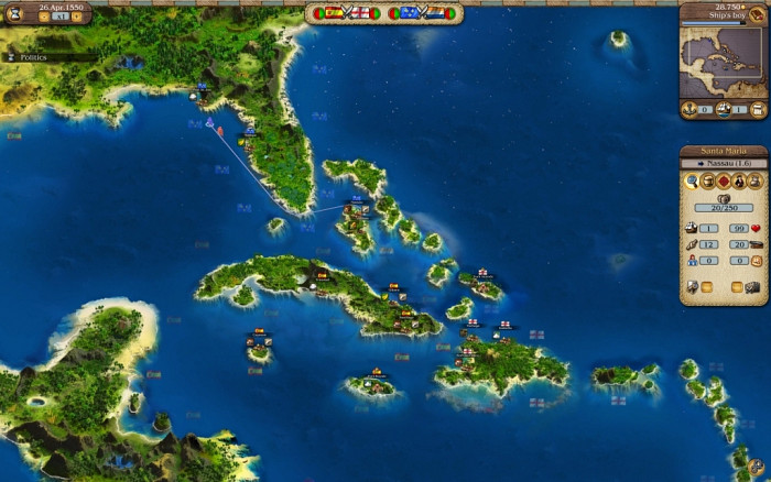 Скриншот из игры Port Royale 3: Pirates & Merchants