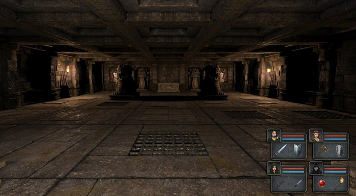 Скриншот из игры Legend of Grimrock