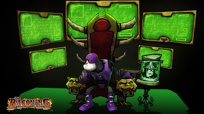 Скриншот из игры DeathSpank: The Baconing