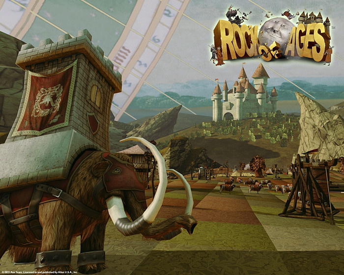Скриншот из игры Rock of Ages