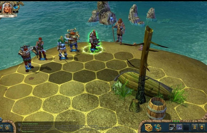 Скриншот из игры King's Bounty: Warriors of the North