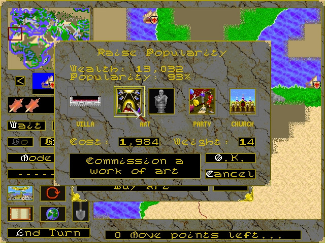 Скриншот из игры Machiavelli the Prince