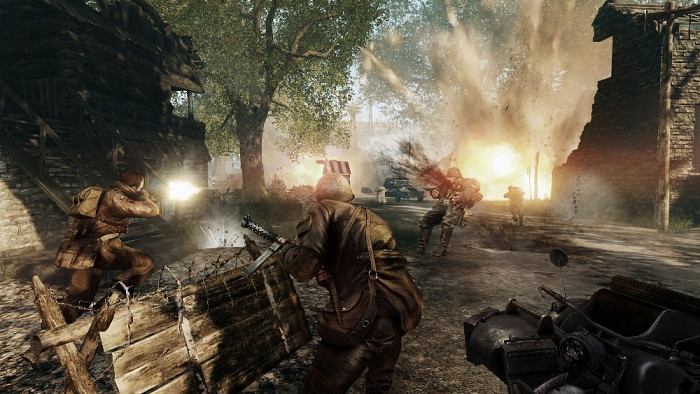 Скриншот из игры Enemy Front