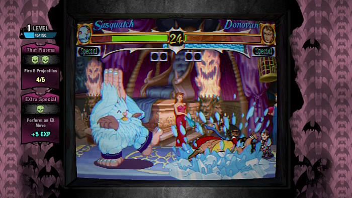 Скриншот из игры Darkstalkers Resurrection