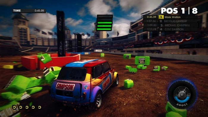 Скриншот из игры DiRT Showdown