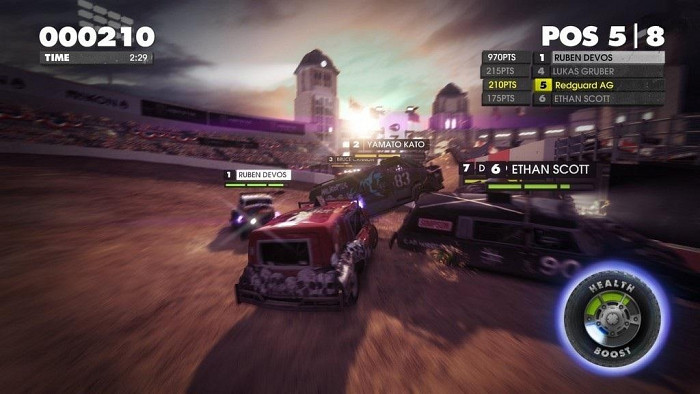 Скриншот из игры DiRT Showdown