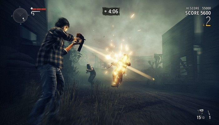 Скриншот из игры Alan Wake's American Nightmare