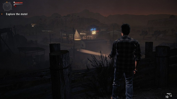 Скриншот из игры Alan Wake's American Nightmare