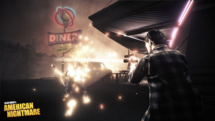 Скриншот из игры Alan Wake's American Nightmare