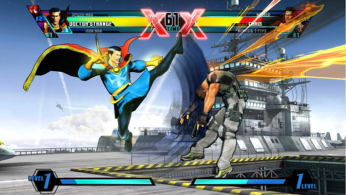 Скриншот из игры Ultimate Marvel vs Capcom 3